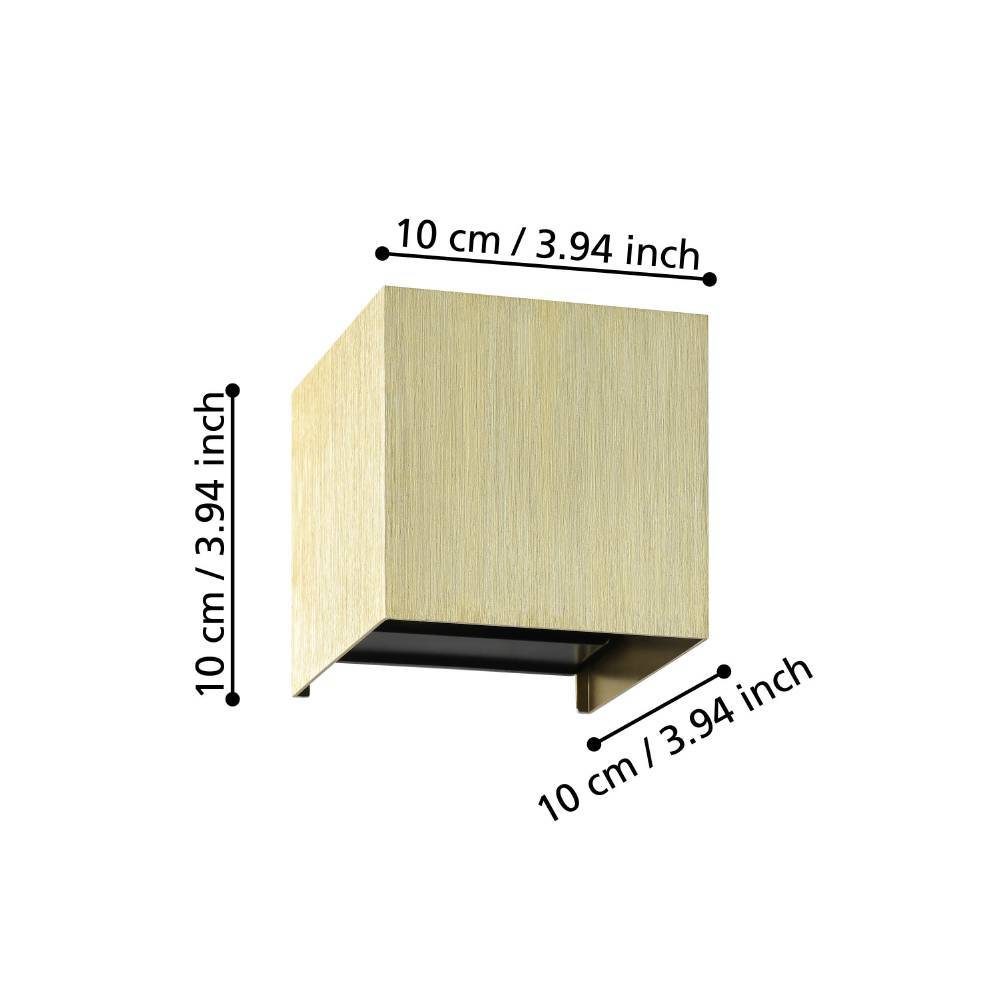 901091_DIMENSION_0001 | Eglo Romania Aplică VALMONTONE LED 2X1.5W IP20 901091