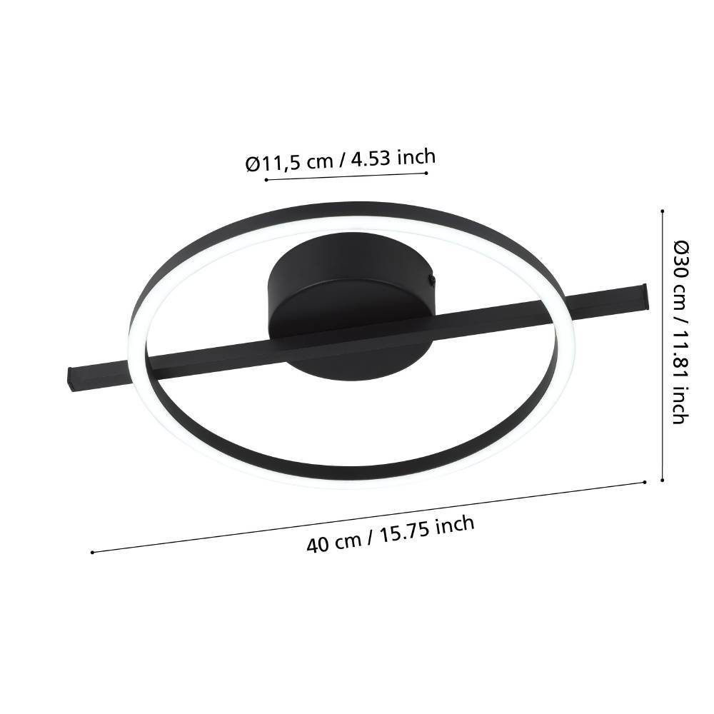 901113_DIMENSION_0001 | Eglo Romania Plafonieră AMANDOLO LED 17W IP20 901113