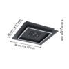 901192_DIMENSION_0001 | Eglo Romania Plafonieră BALAZOTE LED 30.4W IP20 901192