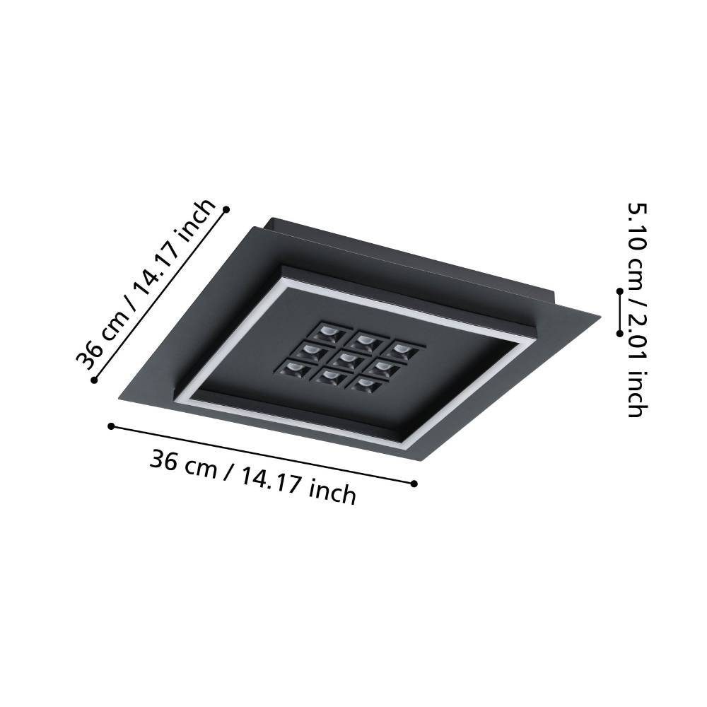 901192_DIMENSION_0001 | Eglo Romania Plafonieră BALAZOTE LED 30.4W IP20 901192