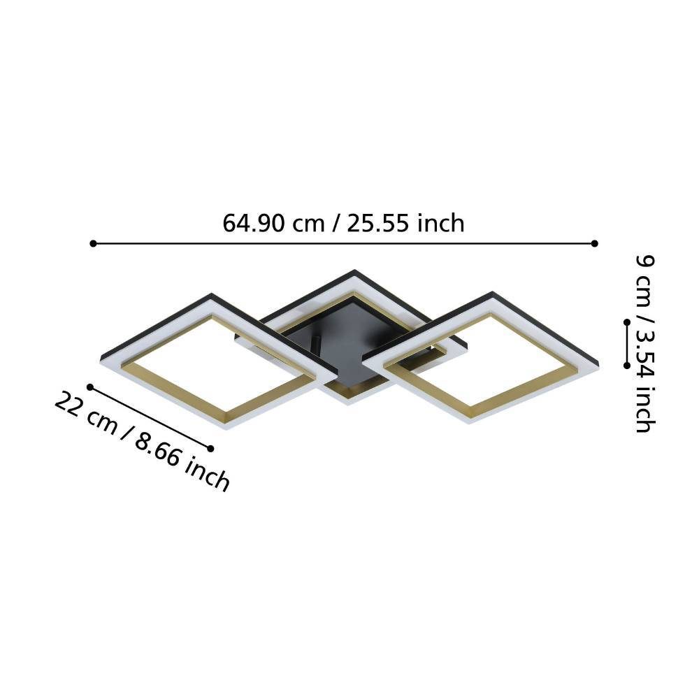 901222_DIMENSION_0001 | Eglo Romania Plafonieră CALLIERA LED 20W IP20 901222