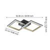 901225_DIMENSION_0001 | Eglo Romania Plafonieră CALLIERA LED 18.4W IP20 901225