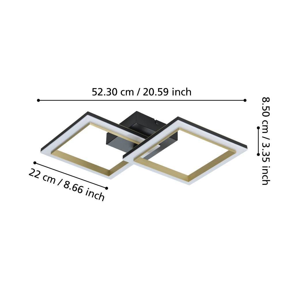901225_DIMENSION_0001 | Eglo Romania Plafonieră CALLIERA LED 18.4W IP20 901225