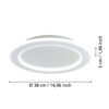 901232_DIMENSION_0001 | Eglo Romania Plafonieră MACCHIONI LED 20W IP20 901232