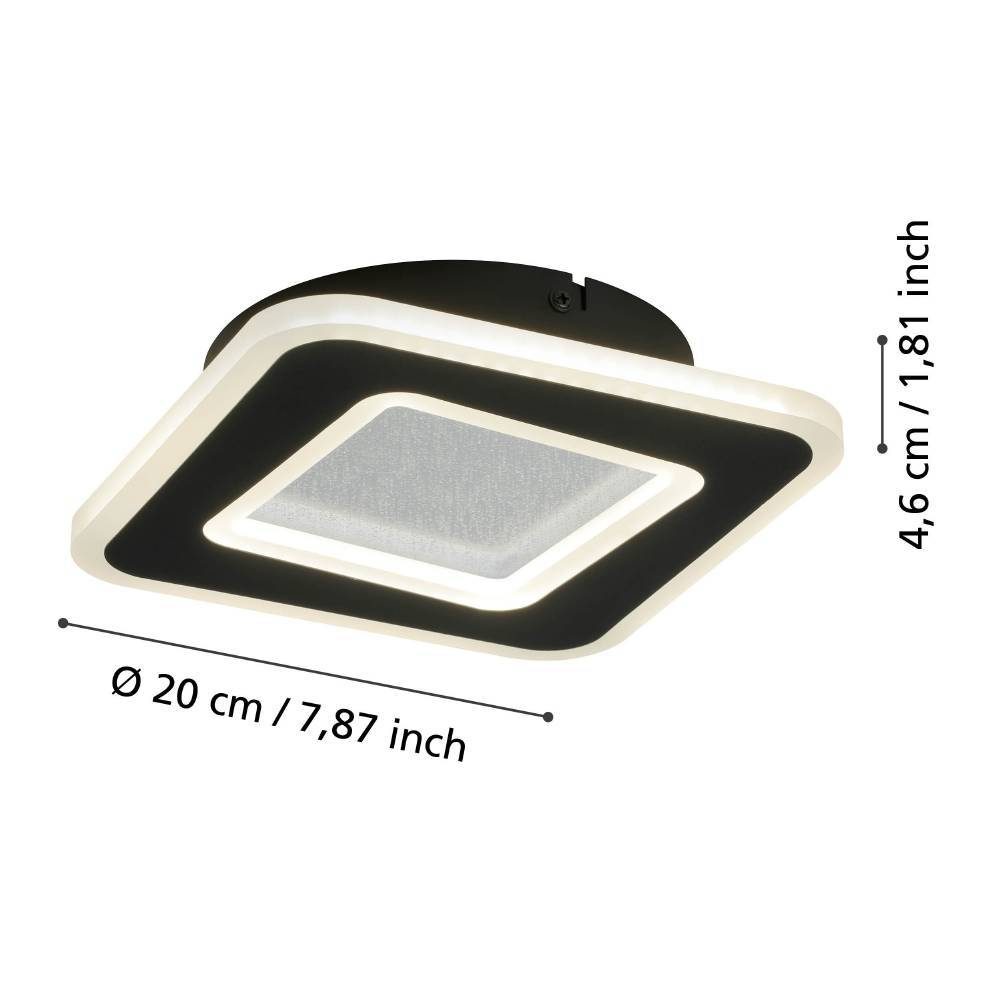 901239_DIMENSION_0001 | Eglo Romania Aplică MACCHIONI LED 12W IP20 901239