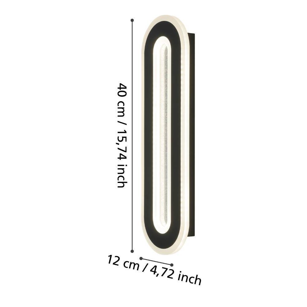 901242_DIMENSION_0001 | Eglo Romania Aplică MACCHIONI LED 12W IP20 901242