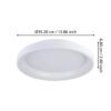 901248_DIMENSION_0001 | Eglo Romania Aplică/Plafonieră LORETELLO LED 12W IP20 901248