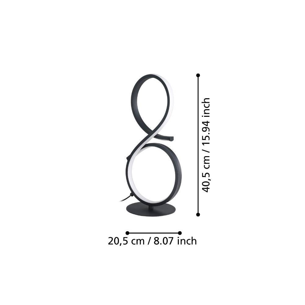 901269_DIMENSION_0001 | Eglo Romania Veioză SERPINS LED 11.4W IP20 901269