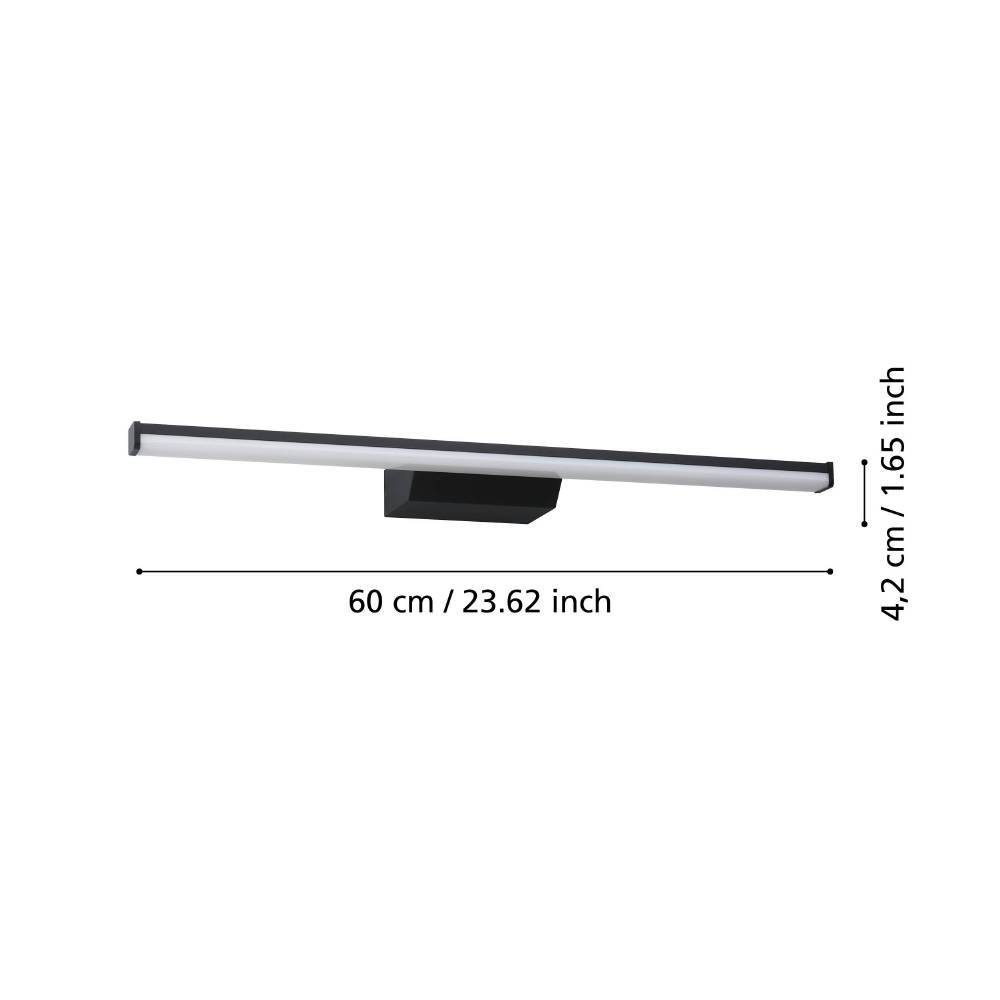 901287_DIMENSION_0001 | Eglo Romania Aplică oglindă REGELLO-Z LED 12W IP44 901287