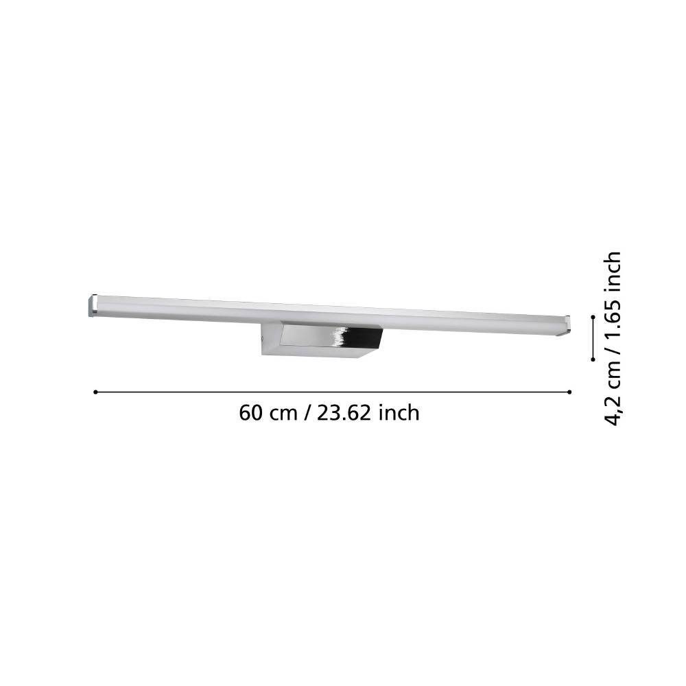901288_DIMENSION_0001 | Eglo Romania Aplică oglindă REGELLO-Z LED 12W IP44 901288