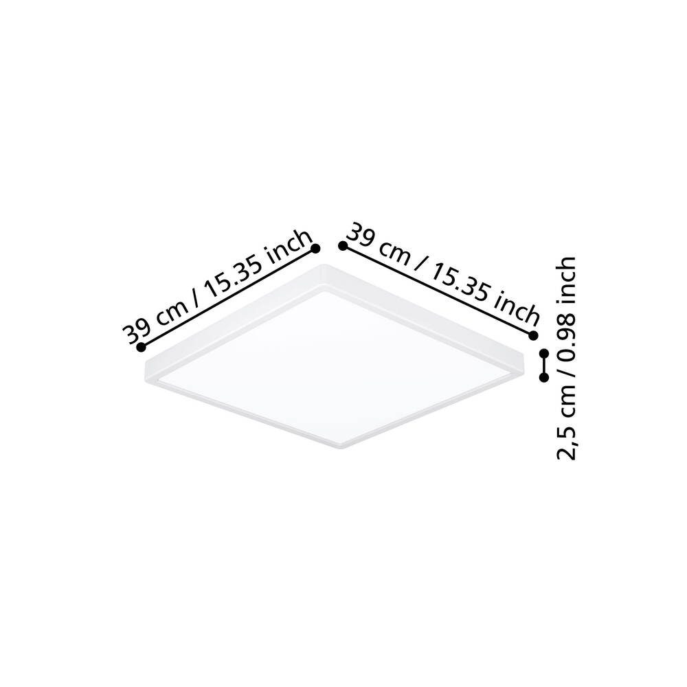 901314_DIMENSION_0001 | Eglo Romania Plafonieră FUEVA 6 LED 17.5W IP20 901314