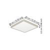901323_DIMENSION_0001 | Eglo Romania Plafonieră FUEVA 6 LED 17.5W IP20 901323