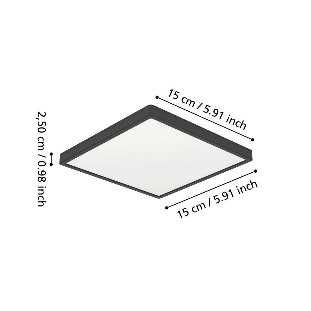 901328_DIMENSION_0001-JPG 1000px | Eglo Romania Plafonieră FUEVA 6 LED 7W IP44 901328