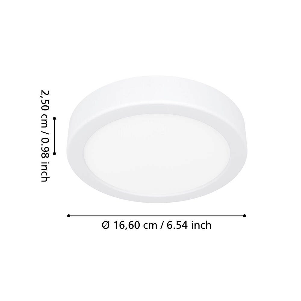901332_DIMENSION_0001-JPG 1000px | Eglo Romania Plafonieră FUEVA 6 LED 7.5W IP44 901332