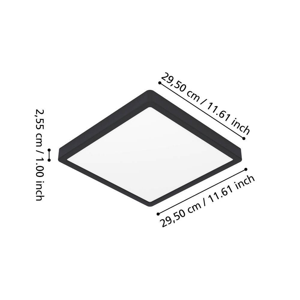 901375_DIMENSION_0001-JPG 1000px | Eglo Romania Plafonieră FUEVA 6-Z LED 13.5W IP44 901375