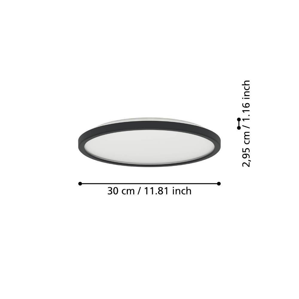 901438_DIMENSION_0001 | Eglo Romania Panou aplicat ROVITO LED 13.9W IP44 901438
