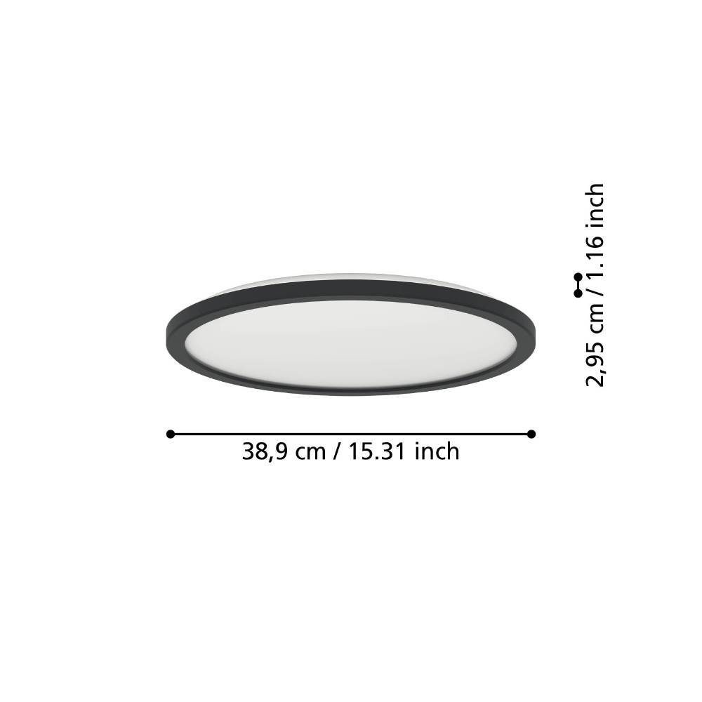 901439_DIMENSION_0001 | Eglo Romania Panou aplicat ROVITO LED 18.5W IP44 901439