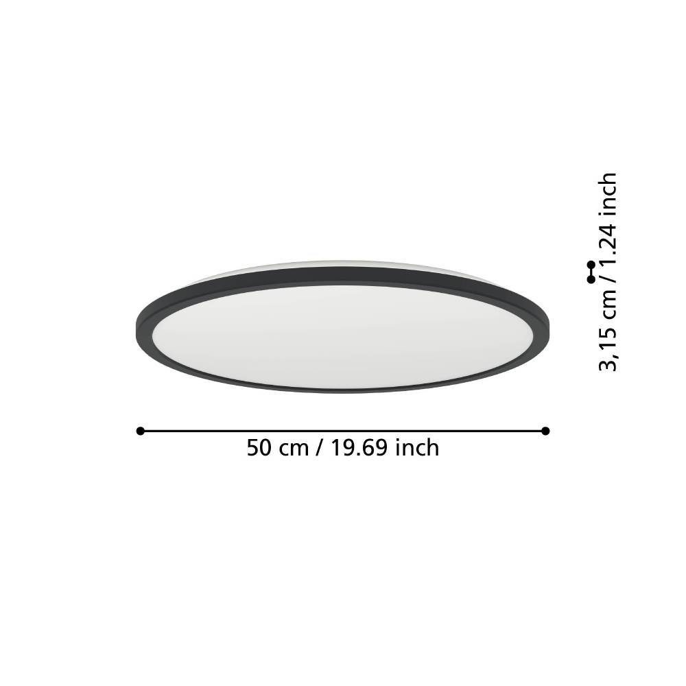 901441_DIMENSION_0001 | Eglo Romania Panou aplicat ROVITO LED 16.8W IP44 901441