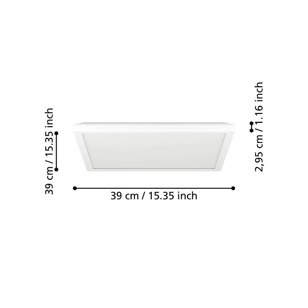 901475_DIMENSION_0001 | Eglo Romania Panou aplicat ROVITO-Z LED 17.6W IP44 901475
