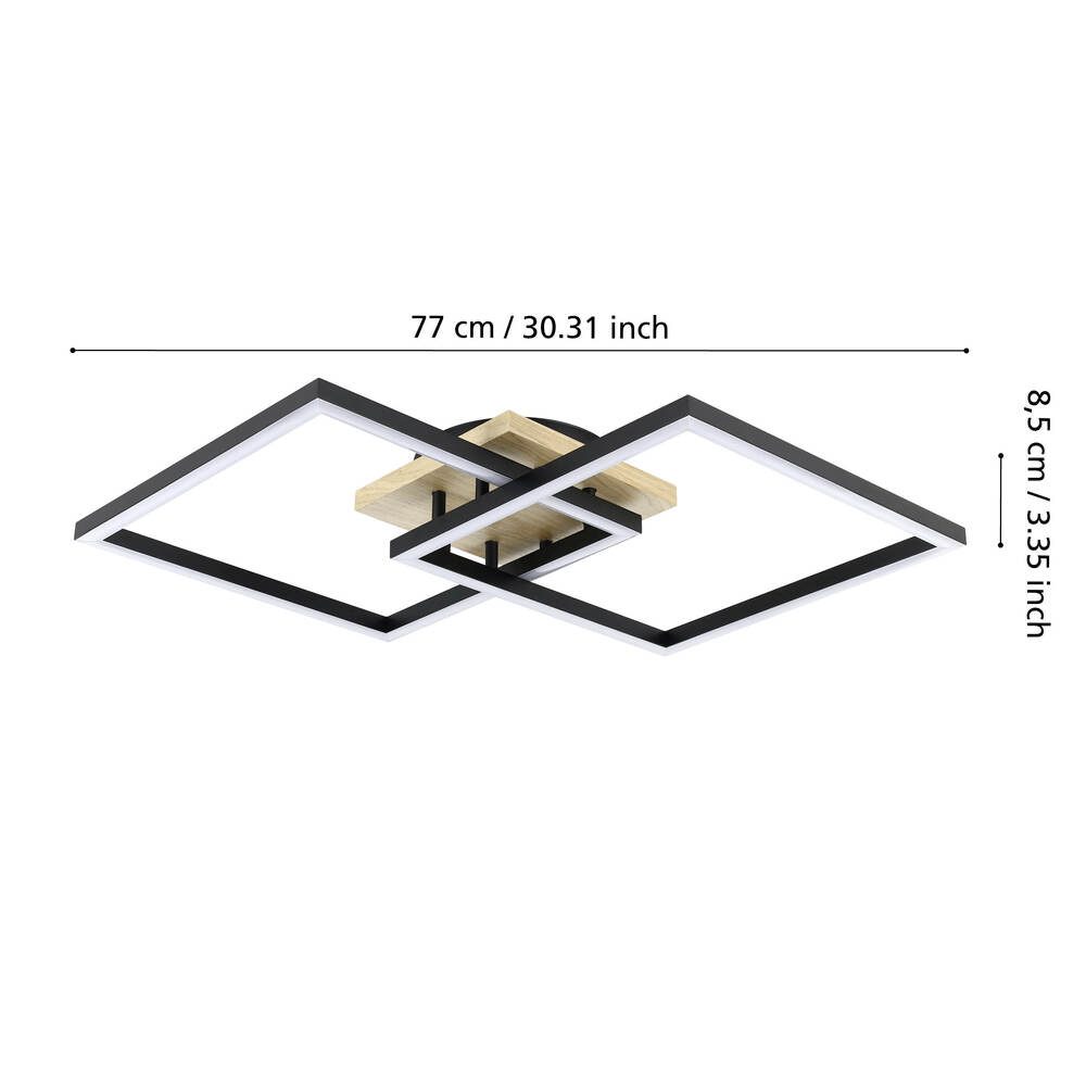 901744_DIMENSION_0001 | Eglo Romania Plafonieră LOMALTAS-Z LED 4X8W IP20 901744