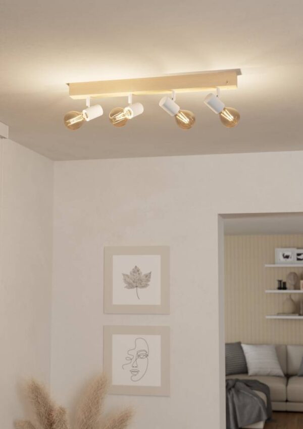 Aplică / Plafonieră TOWNSHEND 3 4XE27 IP20 99485 - imagine 2