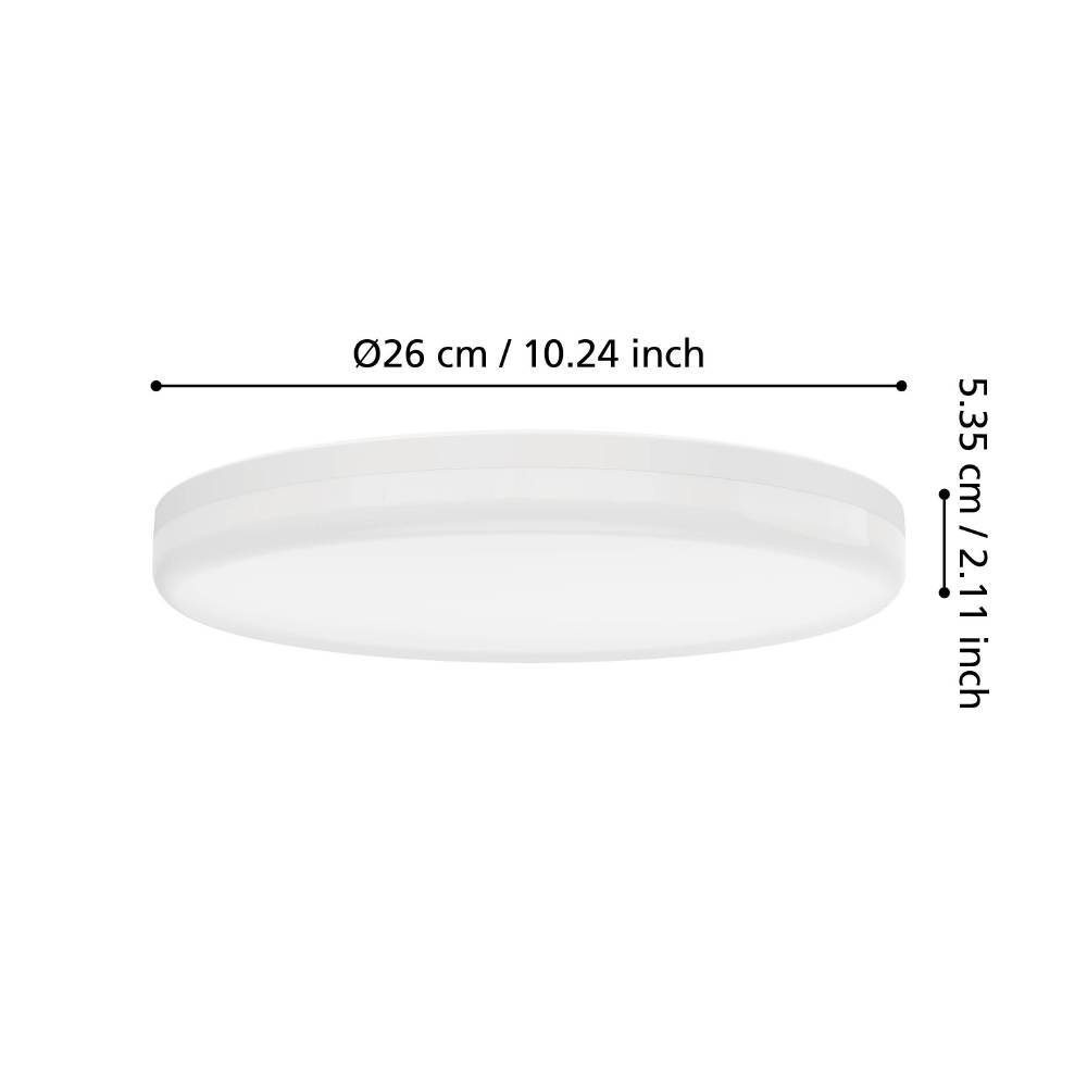 901531_DIMENSION_0001 | Eglo Romania Plafonieră CASTAGNETO LED 16.5W IP54 901531