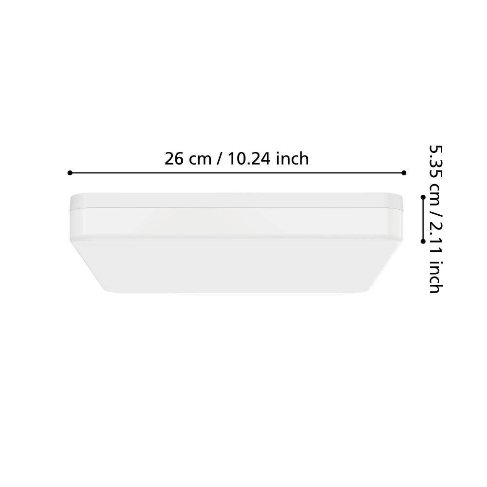 901533_DIMENSION_0001 | Eglo Romania Plafonieră CASTAGNETO LED 16.5W IP54 901533