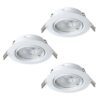 31923_VIEW_0001 | Eglo Romania Set spot încastrat MAZUBY LED 3X4.7W IP20 31924