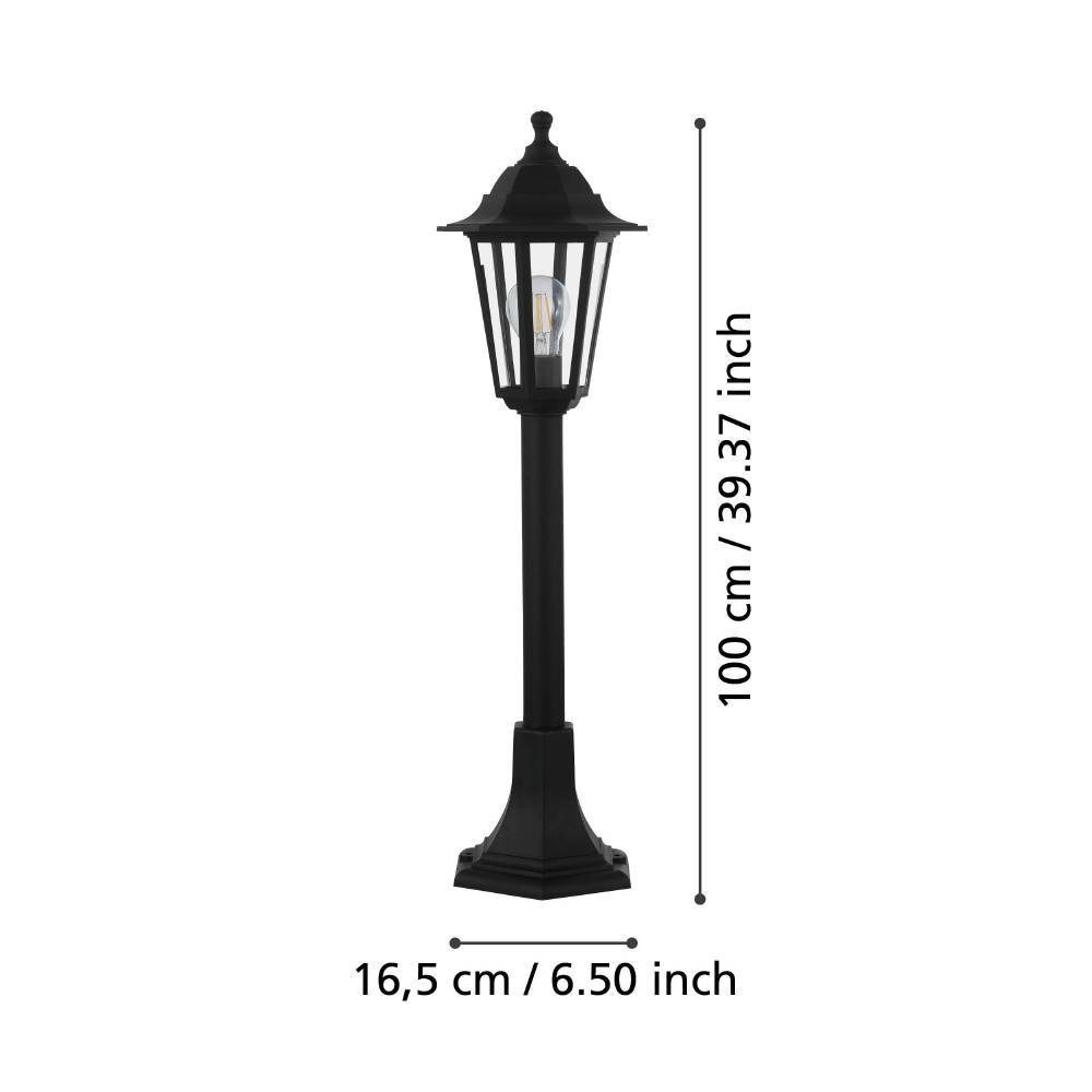 33781_DIMENSION_0001 | Eglo Romania Lampadar DUANERA E27 IP44 33781