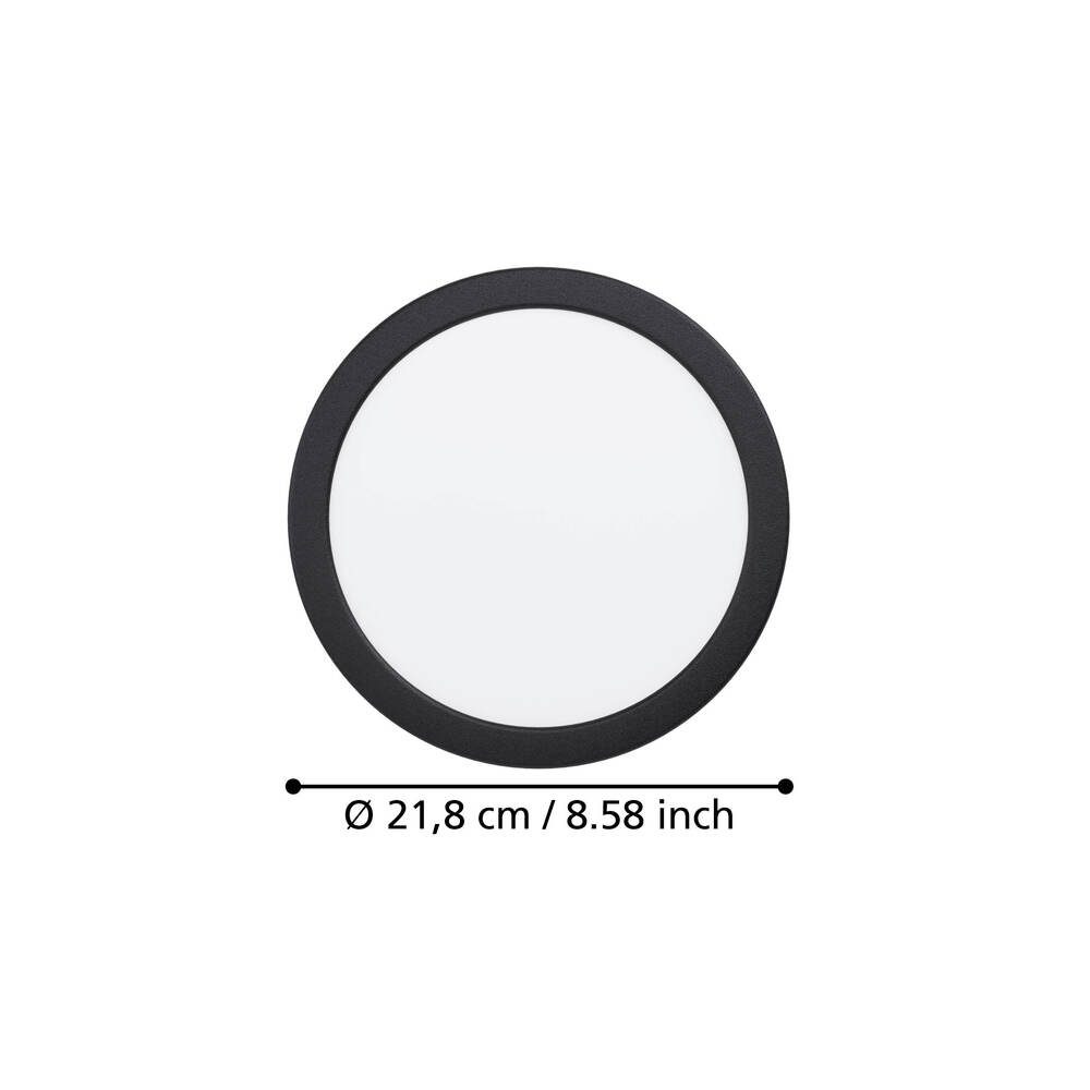 901389_DIMENSION_0001-JPG 1000px | Eglo Romania Spot încastrat FUEVA 6 LED 12W IP20 901389