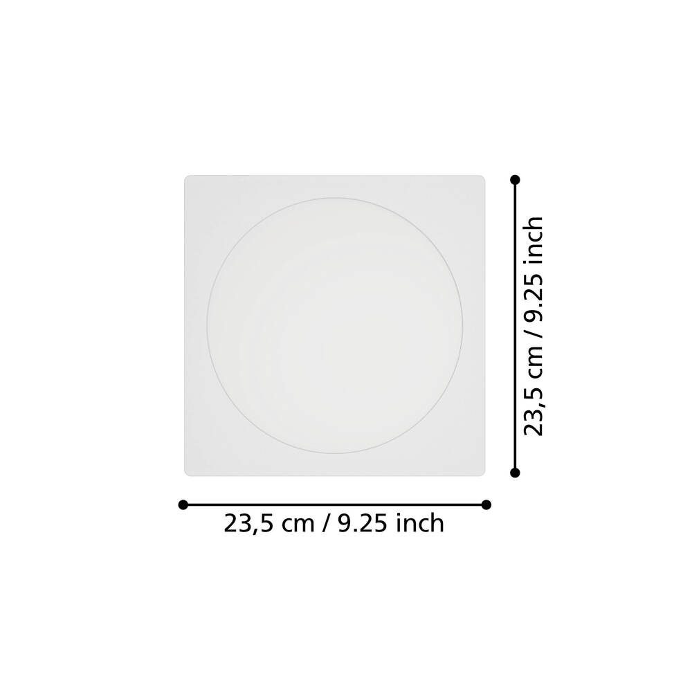 901402_DIMENSION_0001-JPG 1000px | Eglo Romania Spot încastrat FUEVA 6 LED 12W IP20 901402