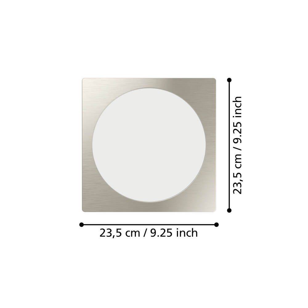 901411_DIMENSION_0001-JPG 1000px | Eglo Romania Spot încastrat FUEVA 6 LED 12W IP20 901411