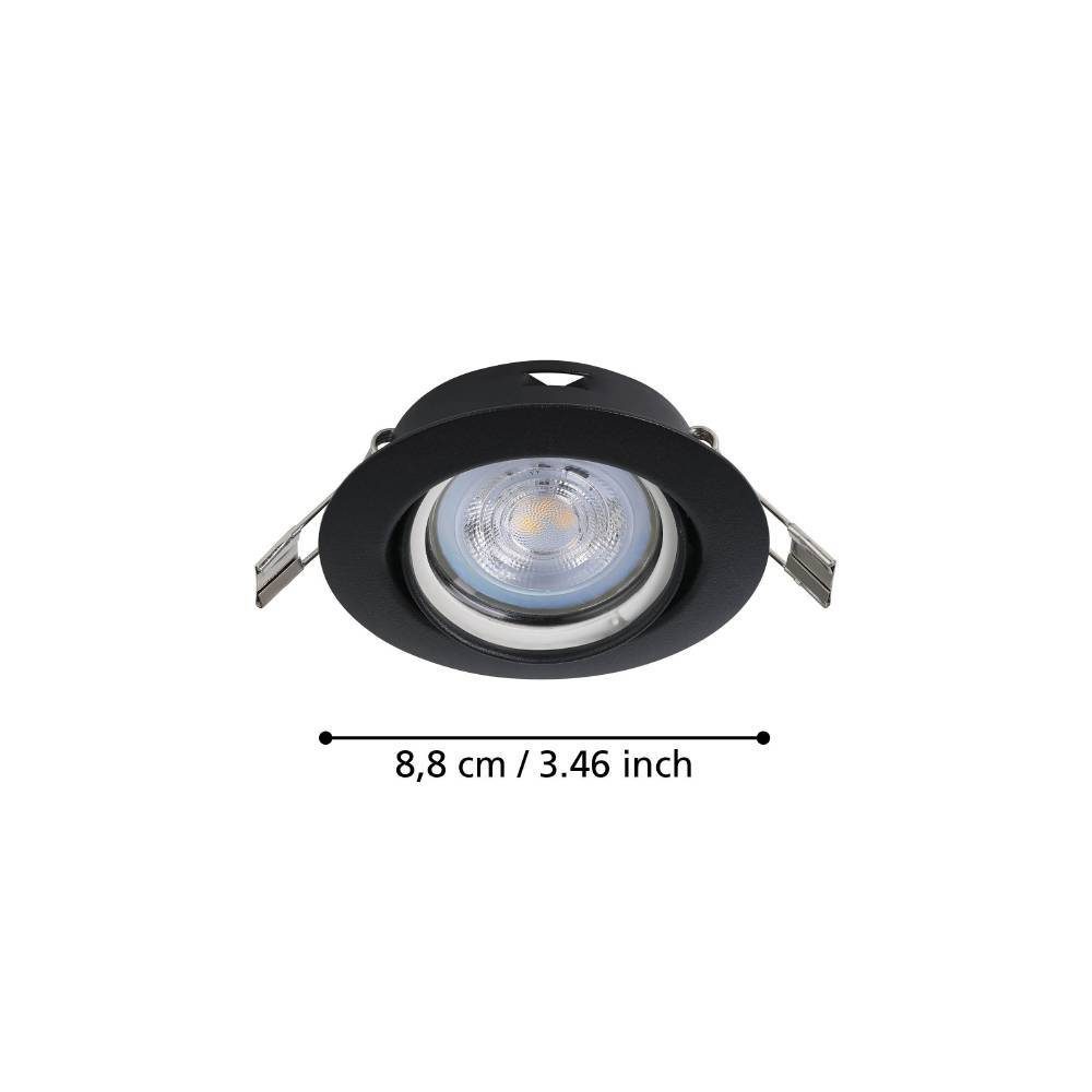 901755_DIMENSION_0001 | Eglo Romania Set 3 spoturi încastrate FAVAZZINA LED 3X4.9W 901755