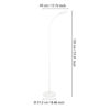 902179_DIMENSION_0001-JPG 1000px | Eglo Romania Lampadar LAURO LED 5W IP20 902179
