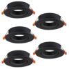 Set spot încastrat BARRANCO GU10 5X5W IP20 902229