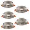Set spot încastrat BARRANCO GU10 5X5W IP20 902233