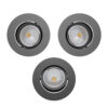 902281_FRONT_0001 | Eglo Romania Set spot încastrat SALICETO LED 3X6W IP20 902281