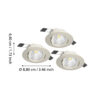 902282_DIMENSION_0001 | Eglo Romania Spot încastrat SALICETO LED 3X6W IP20 902282