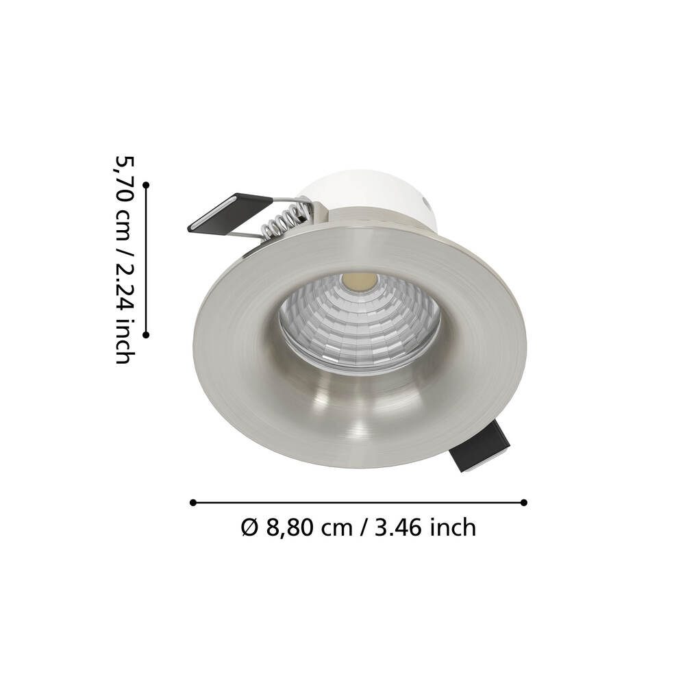 902331_DIMENSION_0001 | Eglo Romania Spot încastrat SALICETO LED 6W IP20 902331