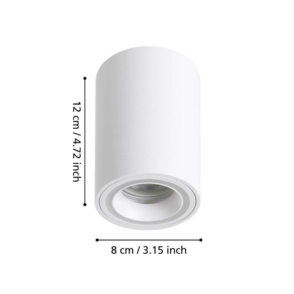 901169_DIMENSION_0001 | Eglo Romania Spot CAROSSO-Z LED GU10 4.9W IP20 901169
