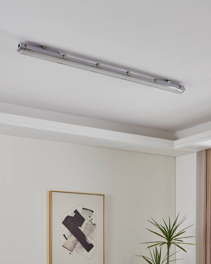 901546_AMBIENT-OFF_0001 | Eglo Romania Lampă triproof BASIC PLUS LED G13 T8 15W IP65 901546