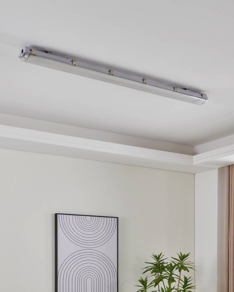 901549_AMBIENT-OFF_0001 | Eglo Romania Lampă triproof BASIC PLUS LED G13 T8 2X23W IP65 901549