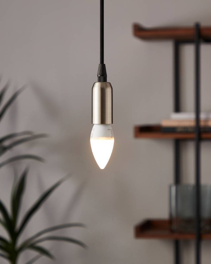 110169_AMBIENT_0001 | Eglo Romania Bec LED E14 C37 4.9W 2700K 110169