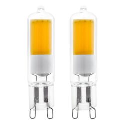 Set 2 becuri LED G9 2X4.2W 2700K 110376