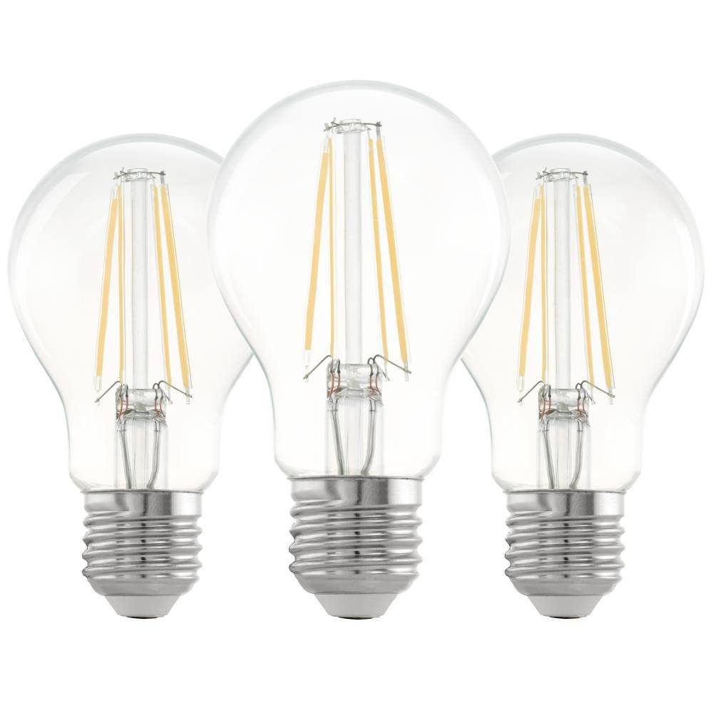 113105_VIEW_0001 | Eglo Romania Set 3 becuri LED E27 A60 3X7W 2700K 113105