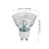 113114_DIMENSION_0001 | Eglo Romania Set 3 becuri LED GU10 3X4.5W 3000K 113114
