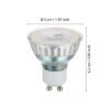 113115_DIMENSION_0001 | Eglo Romania Set 3 becuri LED GU10 3X4.5W 4000K 113115