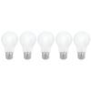 Set 5 becuri LED E27 A60 5X7W 2700K 113117