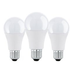Set 3 becuri LED E27 A60 3X8W 4000K 113121