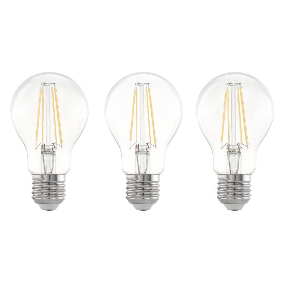 117517_VIEW_0001 | Eglo Romania Set 3 becuri LED E27 A60 3X7W 2700K 117517